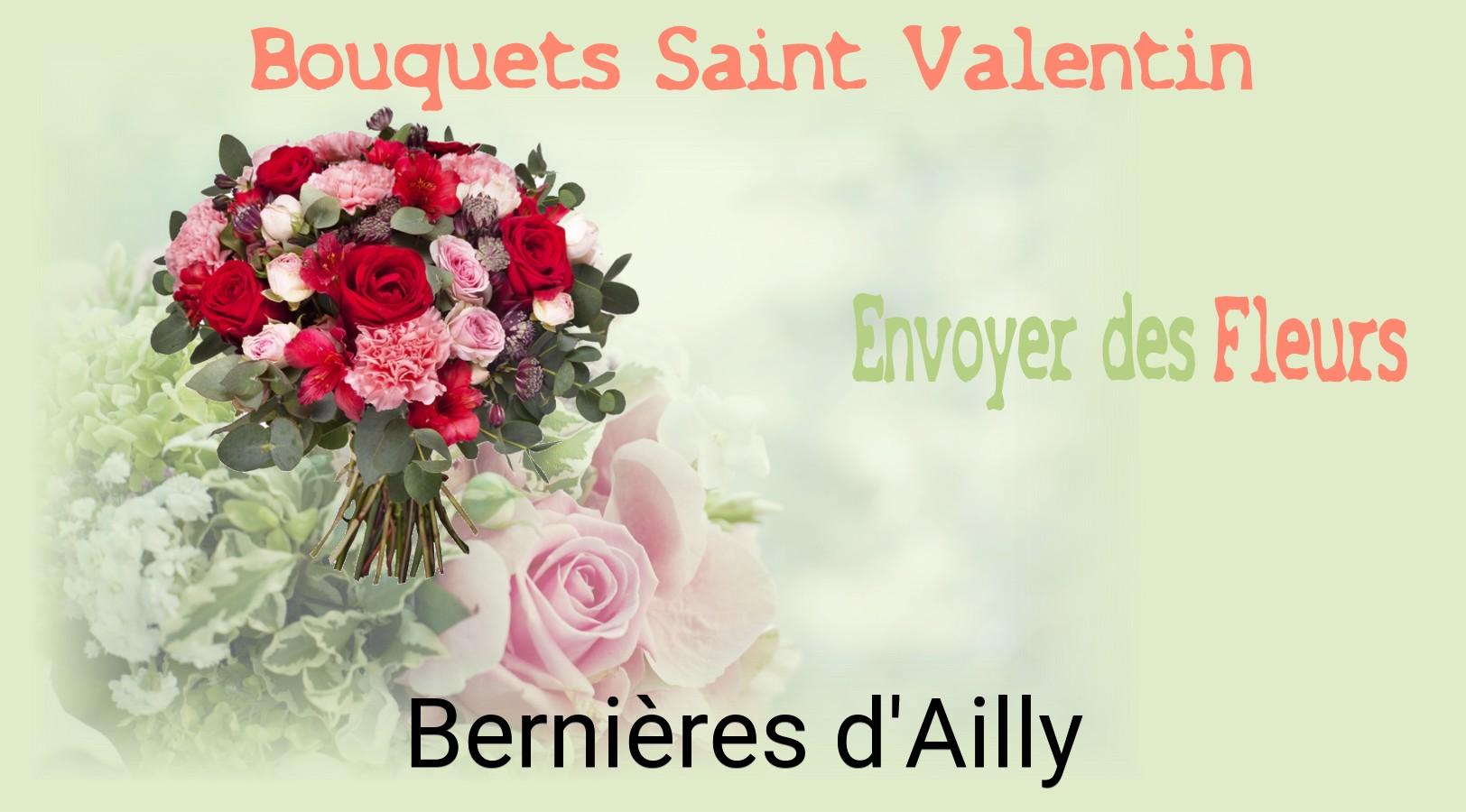 Roses de Saint-Valentin livrées à Bernières-d'Ailly